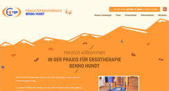 Desktop Screenshot of ergotherapie-hundt.de